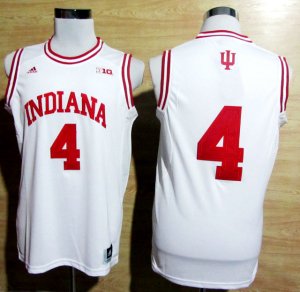 Maillot De Basket NCAA Indiana Hoosiers Victor Oladipo 4 NCAA Basketball Authentique Blanc